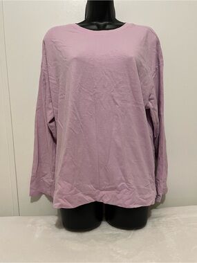 Old Navy Light Mauve Pink Tee - Crew Neck